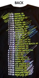 Donna Summer New MD Medium Black 2008 Crayons Tour Concert T Shirt Tee
