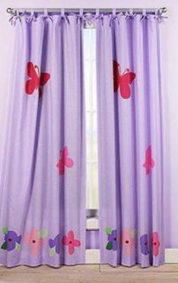 Disney Butterfly Flourish Window Curtain Panel Sale New