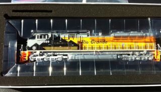 HO Athearn Genesis UP D RGW Rio Grande Heritage SD70ACe Sound