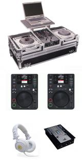  650 CD  USB Media Player Pair Stanton M207 DJ Mixer Odyssey