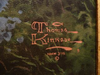 Thomas Kinkade The Rose Garden s N Canvas 602 2950