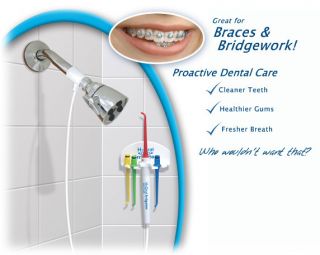 New H2O Oral Irrigator Water Floss Dental Shower Jet PIK Cleaner Teeth