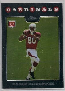 2008 Early Doucet Cardinals Topps Chrome RC