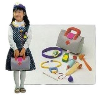 Doctors Kit & Tool Box   Pretend Play Set Kit Soft Toys Combo