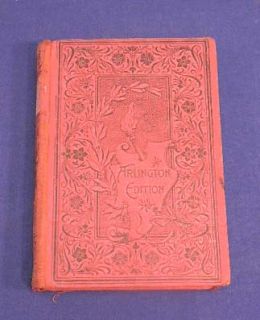 1880s Barnaby Rudge by Charles Dickens Arlington Edition HC Antique