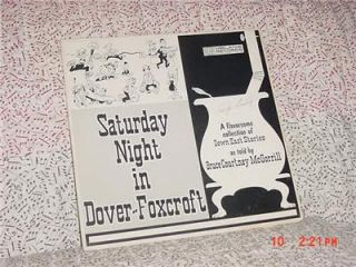 Saturday Night in Dover Foxcroft 1964 Stories VG