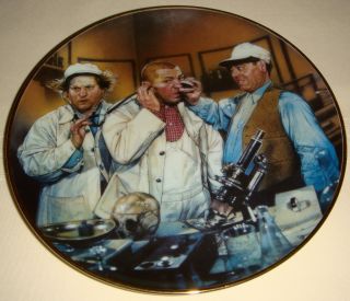  Three Stooges Doctoring at Best Dr Howard Dr Fine Great Plate