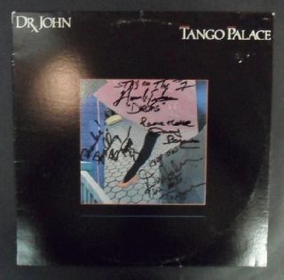 Dr John Tango Palace Signed LP COA Dr Original Autograph