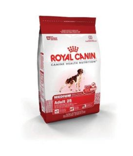 Royal Canin Dry Dog Food Med Adult 25 Formula 30 lb Bag