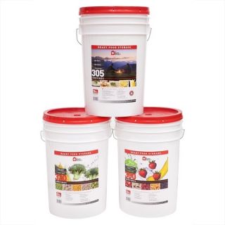  Food Storage Survival Kit with Freeze Dried Fruits Vegetables