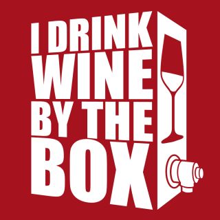  by The Box T Shirt Funny Joke Drinking Alcohol Wino s XXL Women
