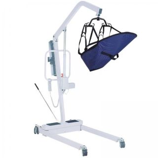 Drive Medical Heavy Duty Electric Patient Lift with 6 Point Cradle