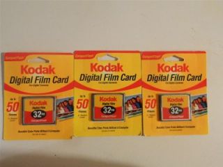 kodak digital film card 32mb compact flash card