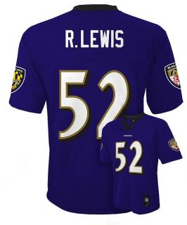 Ray Lewis Baltimore Ravens Kids Boys NFL Youth Jersey Medium Large x