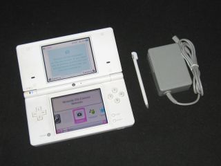 Nintendo DSi Game System White Tested Working 100 NDSi
