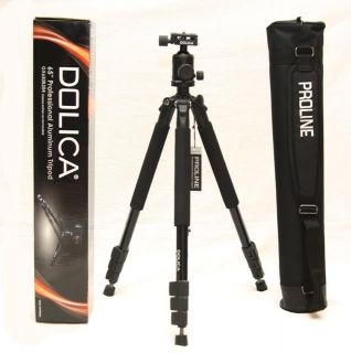 Dolica 65 Proline GX650B204 Aluminum DSLR Camera Photo Tripod with