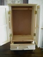 Mill Store Doll Clothes Closet Wardrobe Armoir American MA Made