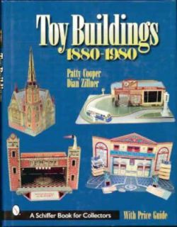 Vintage Toy Building Ref Book Tin Litho Dollhouses Marx