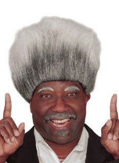 Boxing Promoter Don King Costume Party Wig