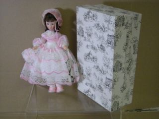 Old Cottage Toys 1960s Victorian Doll Party Dress New