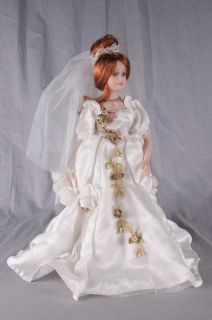 Duck House Heirloom Porcelain Raylene Bride Doll 240