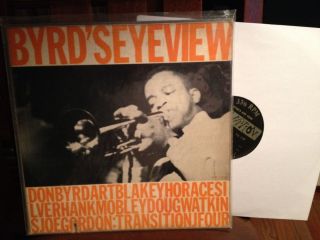 Donald Byrd Byrds Eye View Transition LP TRLP J 4