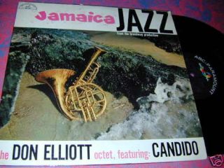 Jamaica Jazz Gil Evans Don Elliott w Candido LP ABC 58