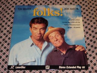 Folks Laserdisc RARE Tom Selleck Don Ameche Wendy Crewson Anne Jackson