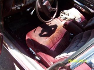 1989 Mercury Ford Seats Parts Marquis