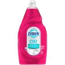 dawn 22198 19 oz dawn plus oxi dishwashing liquid condition new