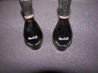Alfred Dunhill Bowling Pin Dunhill After Shave Cologne Bottles London