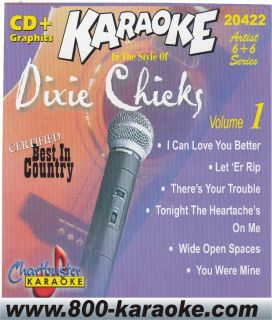  Multiplex Karaoke CD G 20422 Country Dixie Chicks V1 12 Song CD