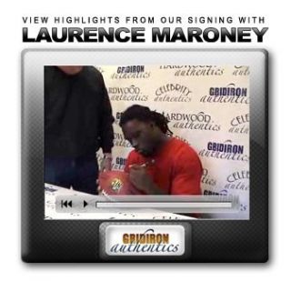 Laurence Maroney Chad Jackson Auto NFL Football GA