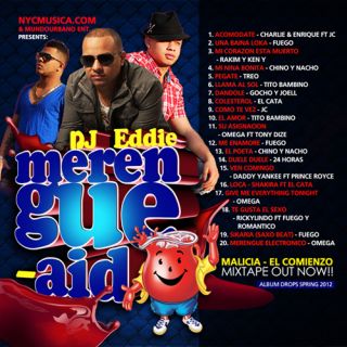 DJ Eddie Merengue Aid New Full 2011 Songs Omega Fuego Mixtape