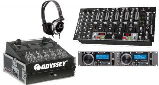 Cortex HDC 1000 DJ Dual USB  Player 7CH VMX1000USB Pro Mixer FR1002