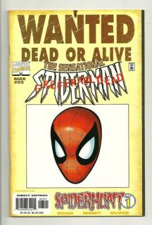 Sensational Spider Man 25 Wanted Poster 1st Printing