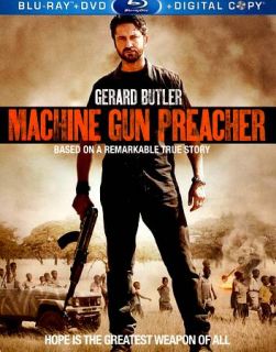 Machine Gun Preacher (Blu ray Disc, 2012, 2 Disc Set, Includes Digital