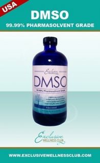 DMSO Pharmasolvent Grade 70 30 Distilled Water in 4 oz Glass Bottle