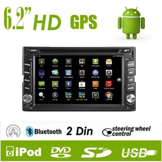 Din Car DVD Player GPS Navigation Android 3D 3G WIFI Touch Screen