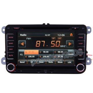 09 10 Skoda Superb Car GPS Navigation  TV DVD Player