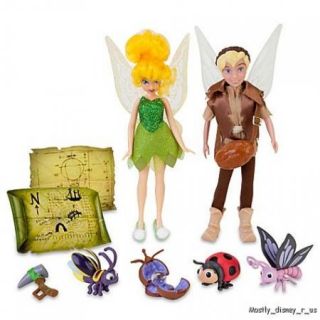 Disney Store Tinker Bell Terence Fairies Doll Figure