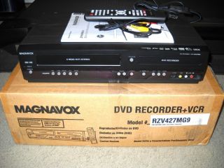  DVD VHS Player Recorder with VHS to DVD or DVD to VHS Dubbing