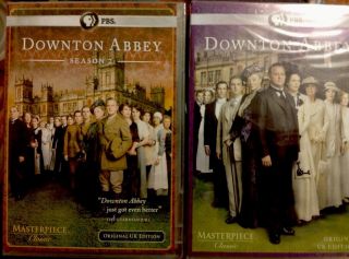 Masterpiece Classic Downton Abbey Season 1 2 DVD 2 X 3 Disc Set
