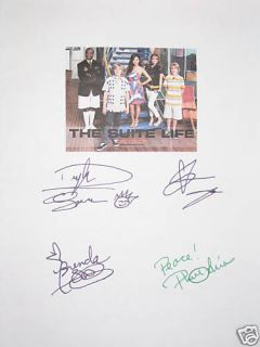 The Suite Life on Deck Signed Script Dylan Sprouse RPNT