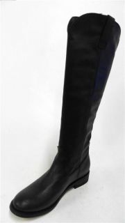 DV by Dolce Vita Womens Riding Boots Sz 7 5 Medium M Black Leather 1 1
