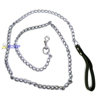  72 Chrome Chain Dog Leashes Walking Pets Dogs Heavy Duty New