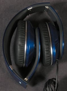 Monster Beats by Dr Dre Studio Headband Headphones Blue