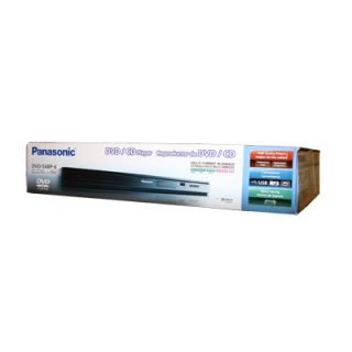 Panasonic DVD S48 DVD Player Front USB New 2011 Black DVDS48