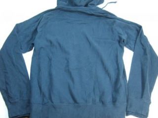 Sportique Apparel Buffalo Front Zip Hoody Jacket Mens Blue Large New