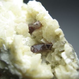 Red Cinnabar Crystal on Dolomite Specimen CBGZ2IF0524